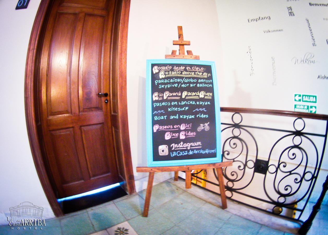 La Casa De Arriba Hostel Rosario Bagian luar foto
